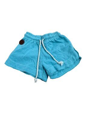 Pop Surf Born in Brooklyn Built in Summer Small Juniors Aqua Rope Shorts Popular